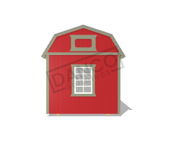 Economy Wood Lofted Barn 8x12 - Image 6