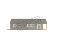 Lofted Barn Cabin 16x40 - Image 4