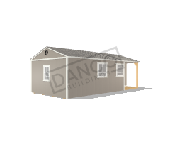 Corner Porch Cabin 14x28