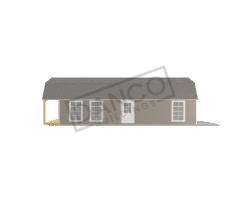 Lofted Barn Cabin 16x40 - Image 3