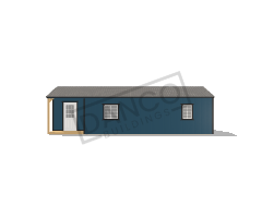 Corner Porch Cabin 16x36 - Image 3