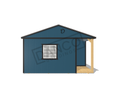 Corner Porch Cabin 16x36 - Image 6