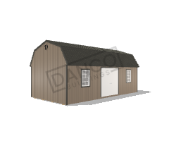 Side Lofted Barn Premium 12x24