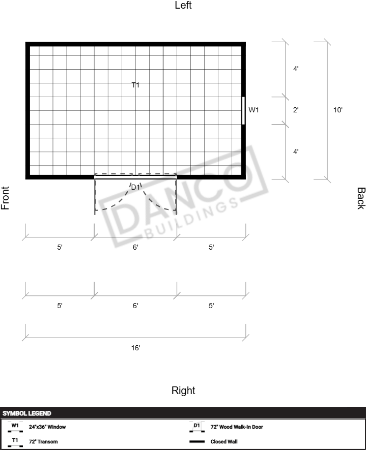 Garden Shed 10x16 - Image 2