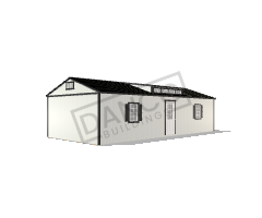 Dormer Shed 16x36