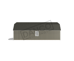 Lofted Barn Garage Premium 16x32 - Image 4