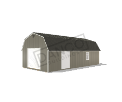 Lofted Barn Garage Premium 16x32