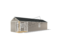 Corner Porch Cabin 12x40