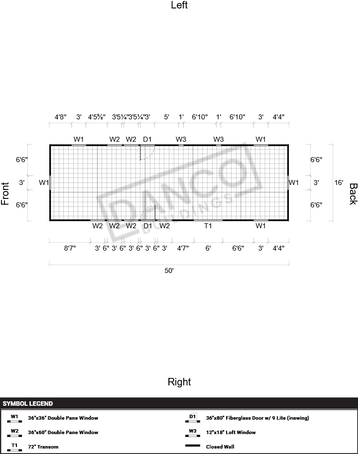 Utility Shed Premium 16x50 - Image 2