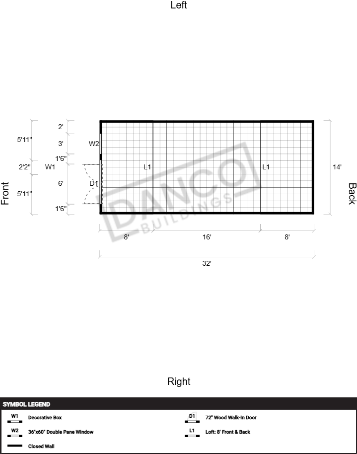 Lofted Barn 14x32 - Image 2