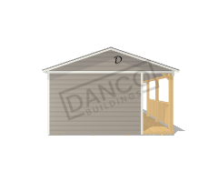Side Porch Cabin 16x50 - Image 6