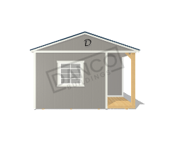 Corner Porch Cabin 14x40 - Image 6