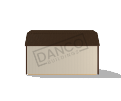 Economy Wood Lofted Barn 10x16 - Image 3