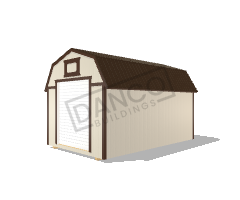 Economy Wood Lofted Barn 10x16