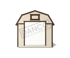 Economy Wood Lofted Barn 10x16 - Image 6