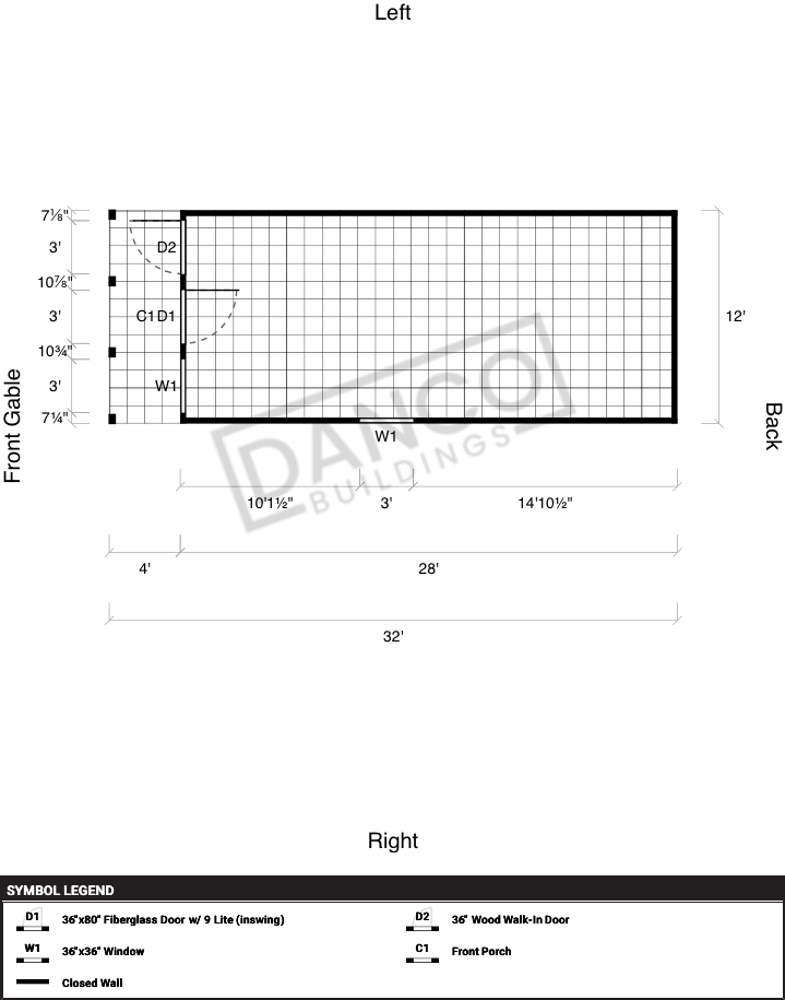 Standard Cabin 12x32 - Image 2