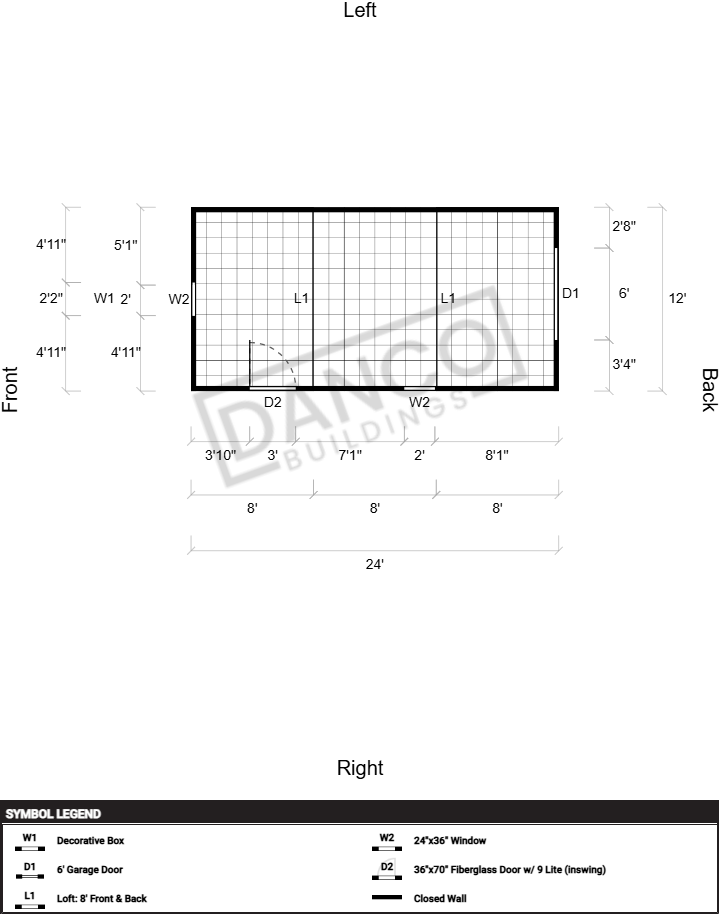 Lofted Barn 12x24 - Image 2