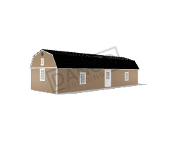 Side Lofted Barn 14x44