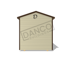 Extra Economy Metal Garden Shed 8x12/260163 - Image 6