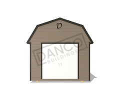 Extra Economy Lofted Barn 10x16 - Image 6