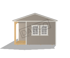 Corner Porch Cabin 14x32 - Image 5