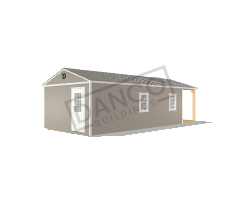 Corner Porch Cabin 14x32