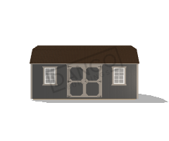 Side Lofted Barn 10x20 - Image 3