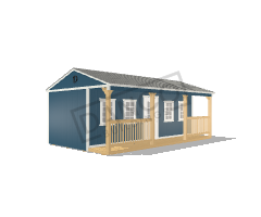 Side Porch Cabin 14x24