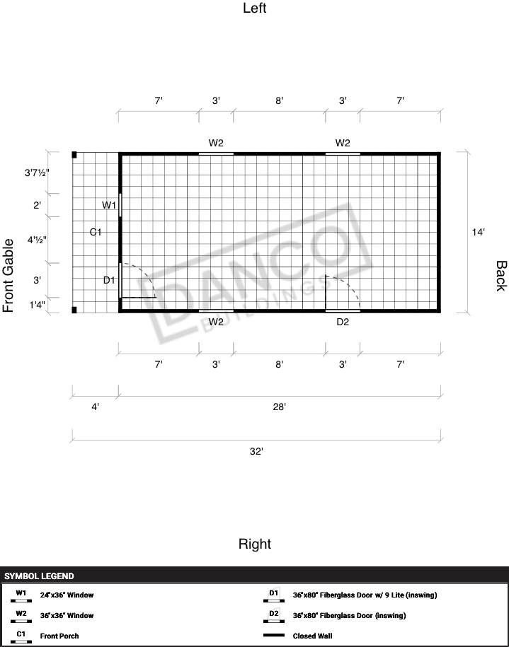 Standard Cabin 14x32 - Image 2