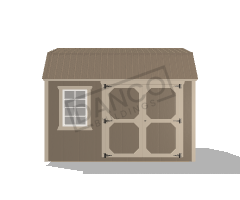 Side Lofted Barn 8x12 - Image 3