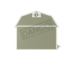 Corner Porch Lofted Barn Cabin 12x16 - Image 6