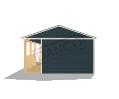 Side Porch Cabin 16x32 - Image 5