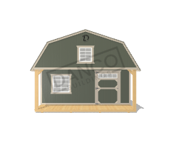 Lofted Barn Cabin 16x32 - Image 6