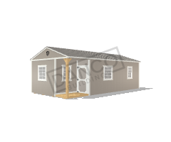Corner Porch Cabin 14x28