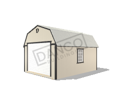 Lofted Barn Garage 12x16