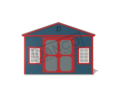 Utility Shed 14x32 - Image 6