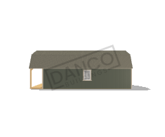 Lofted Barn Cabin 16x32 - Image 3