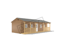 Side Porch Cabin 16x32