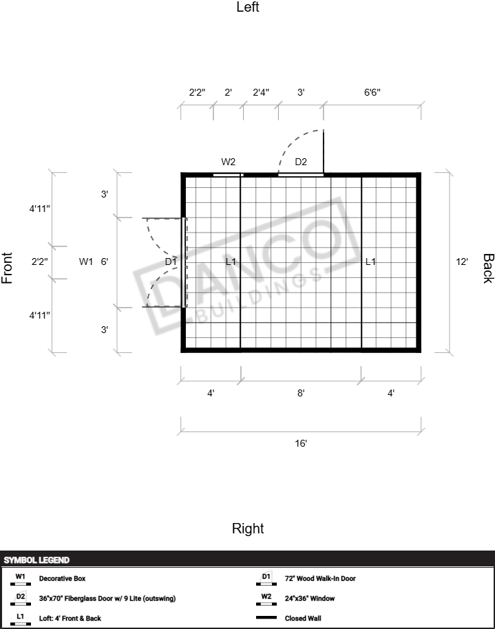 Lofted Barn 12x16 - Image 2
