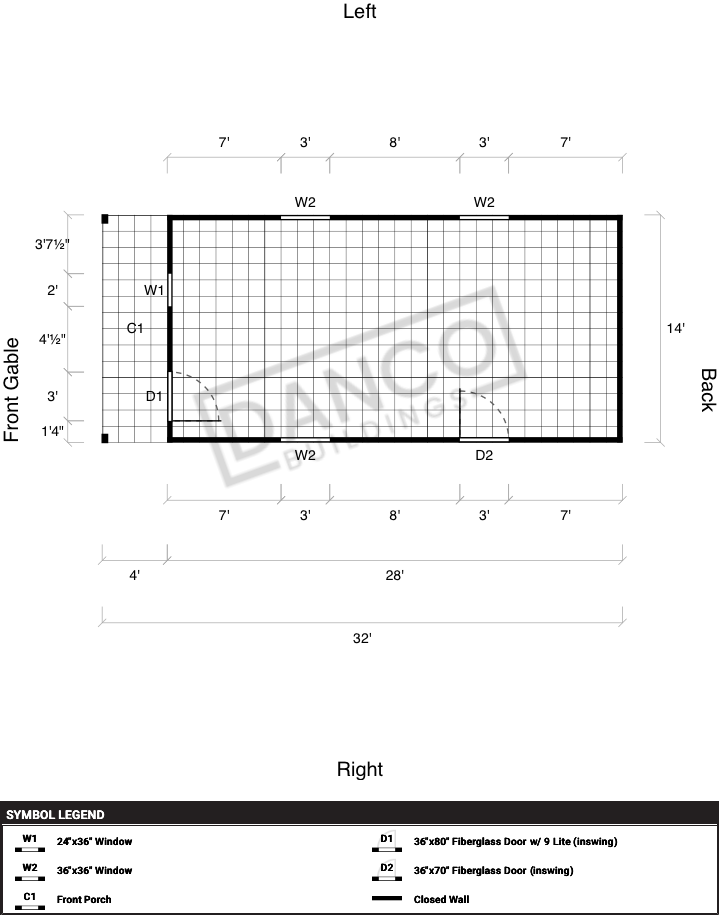Standard Cabin 14x32 - Image 2