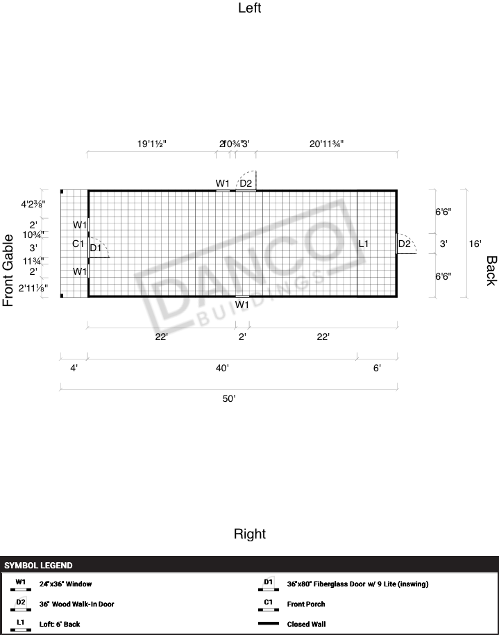 Standard Cabin 16x50 - Image 2