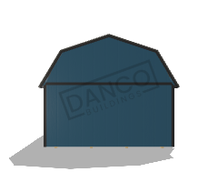 Wraparound Porch Lofted Barn Cabin 14x32 - Image 5