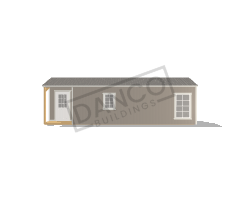 Corner Porch Cabin 12x32 - Image 3
