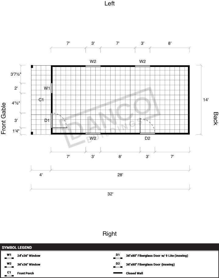 Standard Cabin 14x32 - Image 2