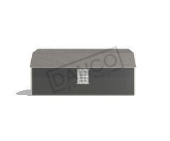 Lofted Barn Garage 12x24 - Image 4