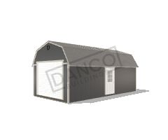 Lofted Barn Garage 12x24