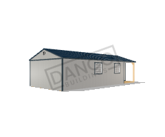 Corner Porch Cabin 16x36