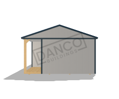 Corner Porch Cabin 16x36 - Image 5