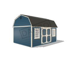 Side Lofted Barn 12x16