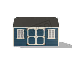 Side Lofted Barn 12x16 - Image 3